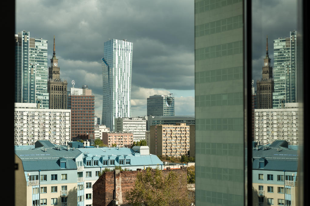 Platinum Towers Central Apartments Warschau Buitenkant foto